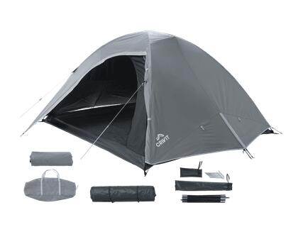CRIVIT Tente de camping assombrie pour 4 personnes