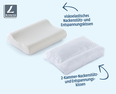 MY LIVING STYLE Nackenstütz- und Entspannungskissen