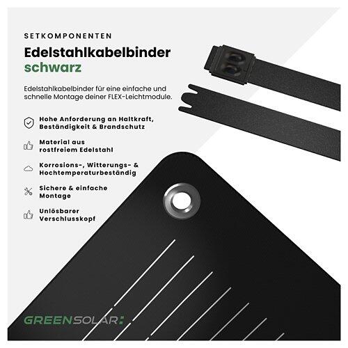 GREEN SOLAR Balkonkraftwerk FLEX 800/800W bifazial