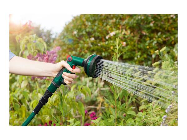 Parkside 15m Flexible Garden Hose Set