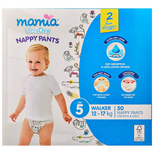 Nappy Pants Walker 50 Pack