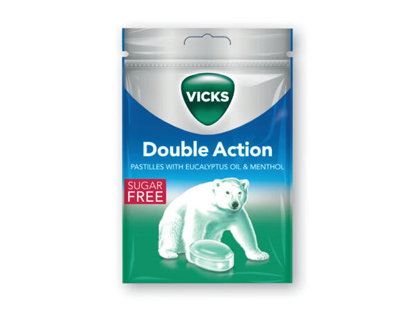Vicks sukkerfri halspastiller