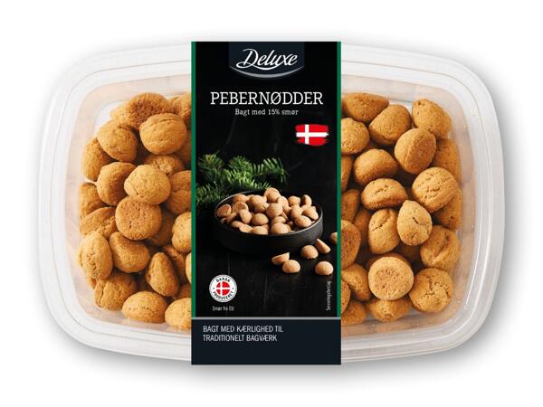 DELUXE Pebernødder, brunkager, jødekager, vaniljekranse eller klejner