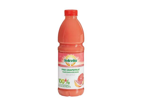 Jus de pamplemousse rose