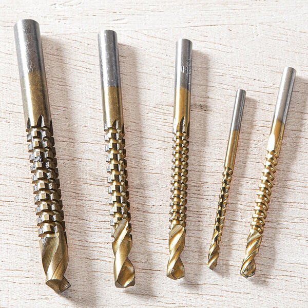 Fräsbohrer-Set 5teilig