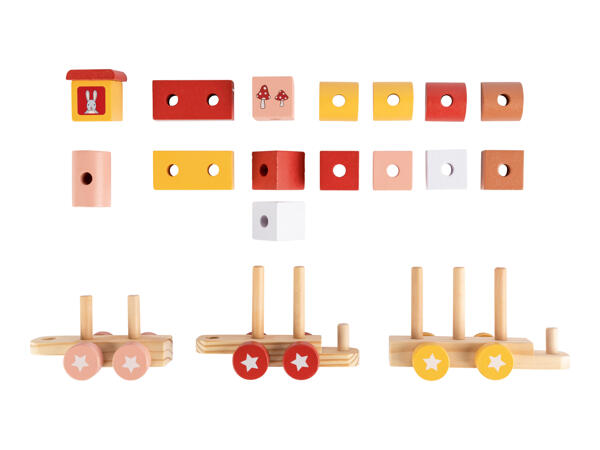 Playtive Wooden Train / Hammer Bench/ Shape Sorter