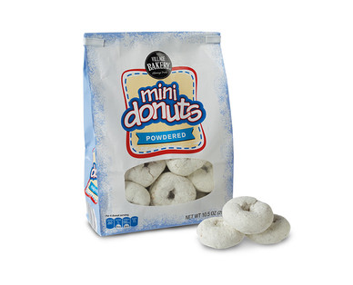 Village Bakery Mini Powdered Donuts