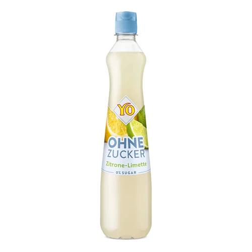 YO Sirup 0% Zucke, Zitrone-Limette