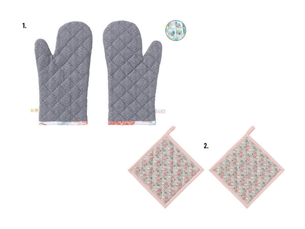 Lot de gants de cuisine/lot de maniques