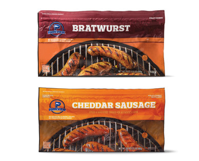 Parkview Bratwurst or Cheddar Sausage