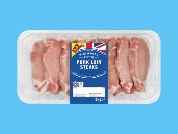 Birchwood British Pork Loin Steaks