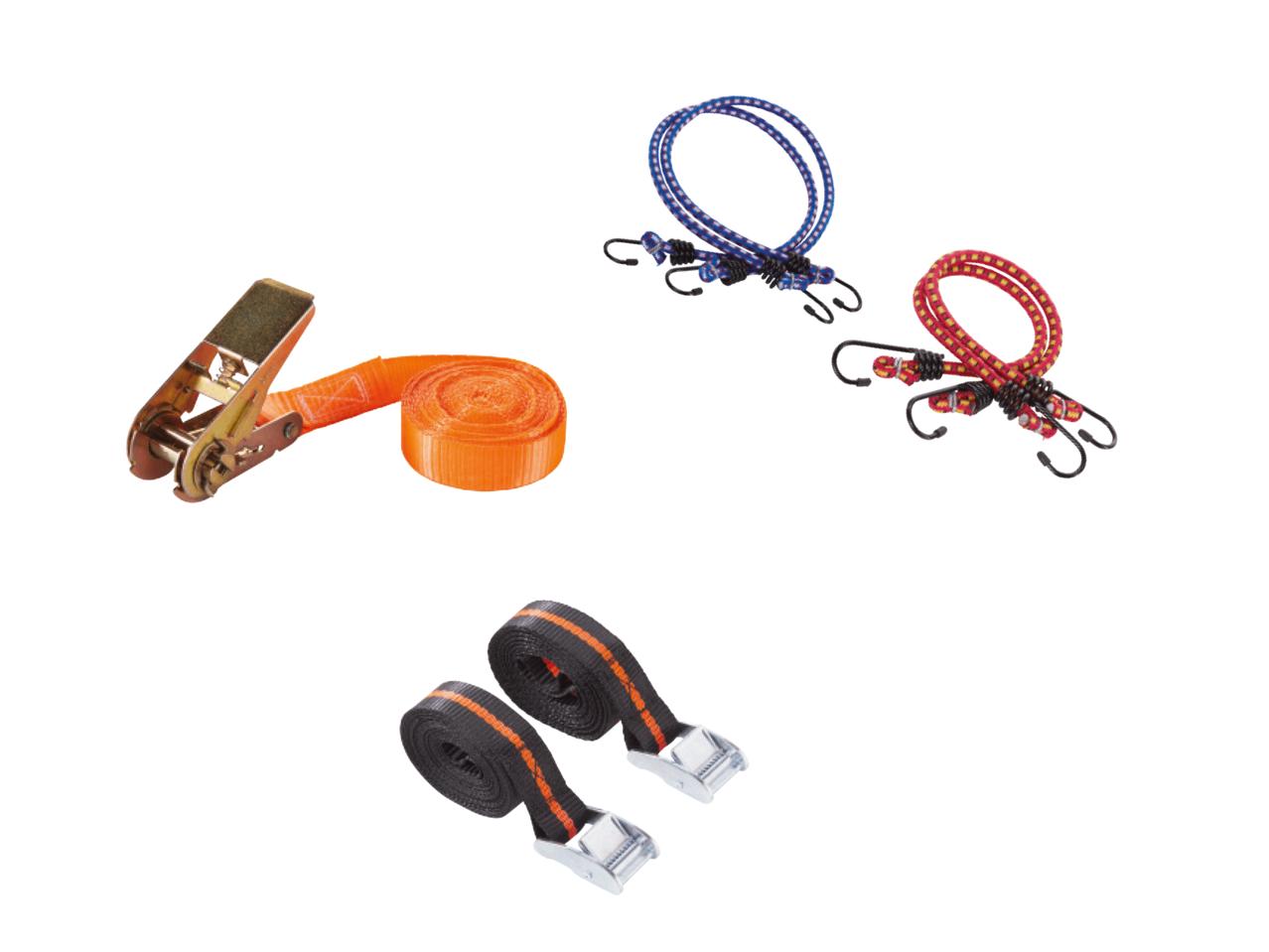 POWERFIX Ratchet Strap/Bungee Cord Set