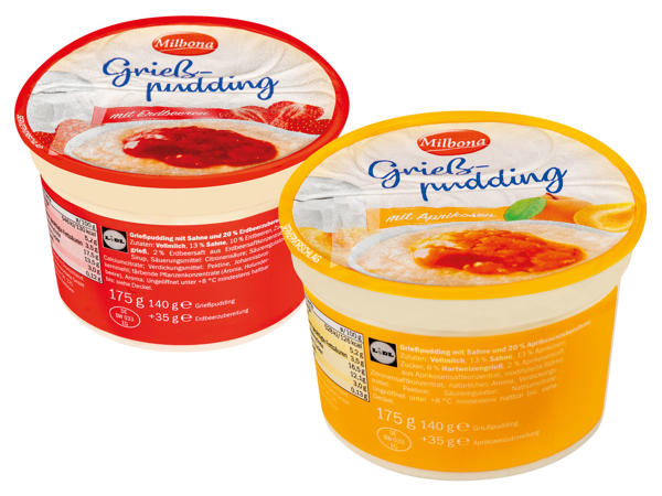 MILBONA 2 Kammer Grießpudding