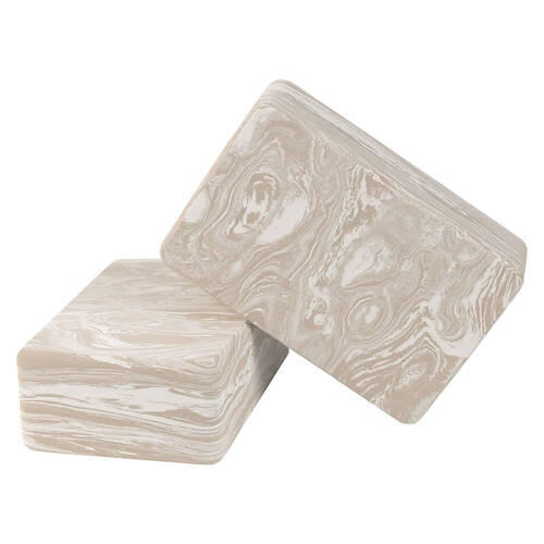 2 Pack Yoga Blocks, Beige