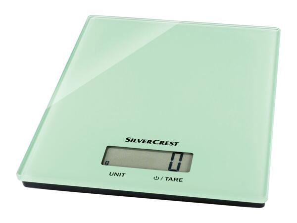 Silvercrest Kitchen Tools Green Digital Kitchen Scales