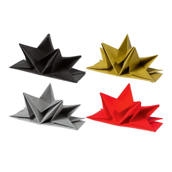 SUBLIMO(R) 				Serviettes pliées, 12 pcs