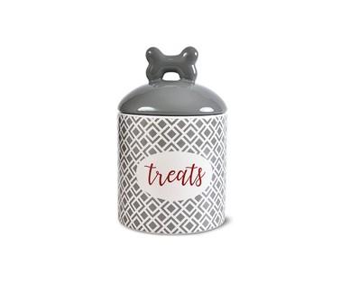 Heart to Tail Ceramic Pet Treat Jar