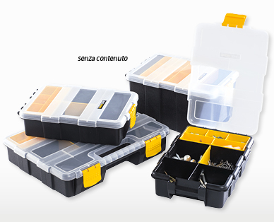 Scatole sistematutto, 4 pezzi WORKZONE(R)