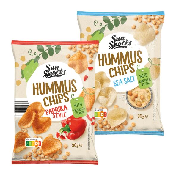 SUN SNACKS(R) 				Chips de Húmus