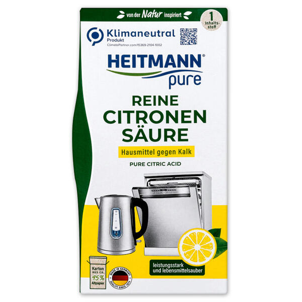 Reine Citronen Säure Pulver