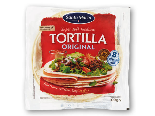 SANTA MARIA Tortilla wraps