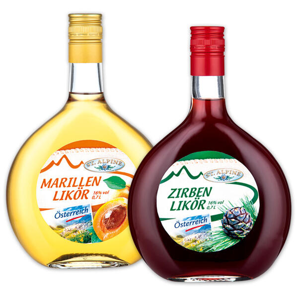 Zirben-/ Marillen Likör