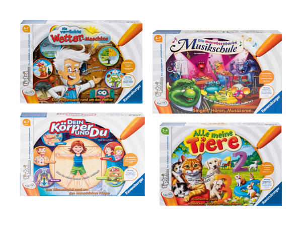 Jeux Tiptoi Ravensburger (uniquement en Suisse alémanique)