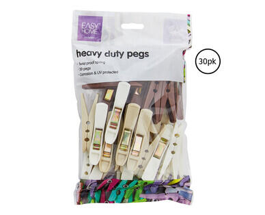 Heavy Duty Pegs 30pk