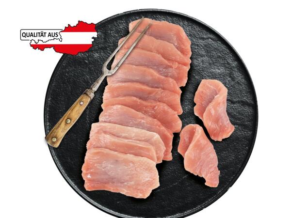 Frische Mini Karree-Schnitzel für Raclette