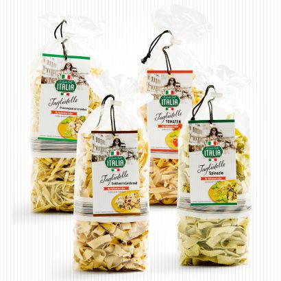 Tagliatelles aromatisées