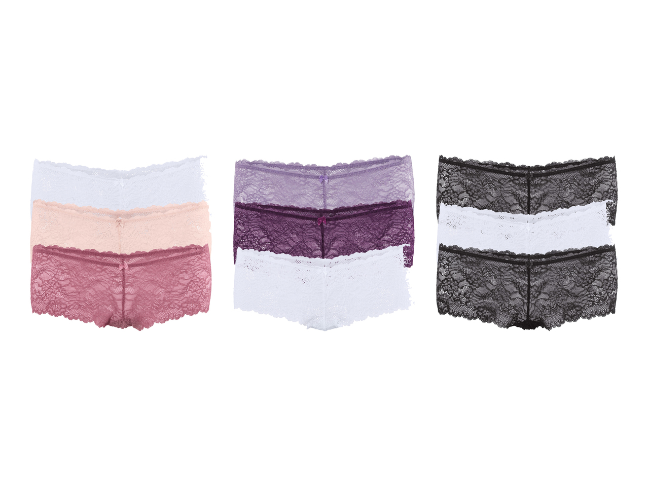 Culotte di pizzo, 3 pezzi1