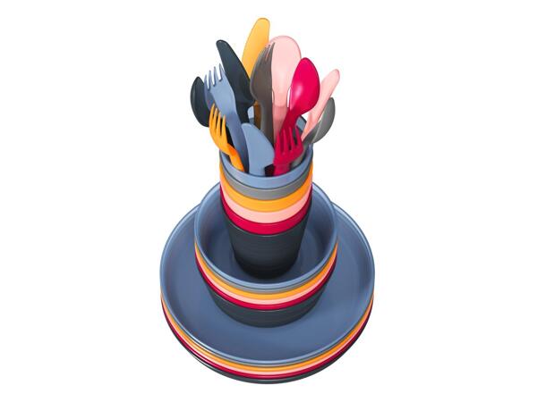 Cutlery, Cups, Plates or Bowls Reusable Set