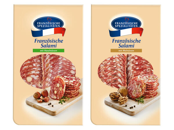 FRANZÖSISCHE SPEZIALITÄTEN Salami in Scheiben