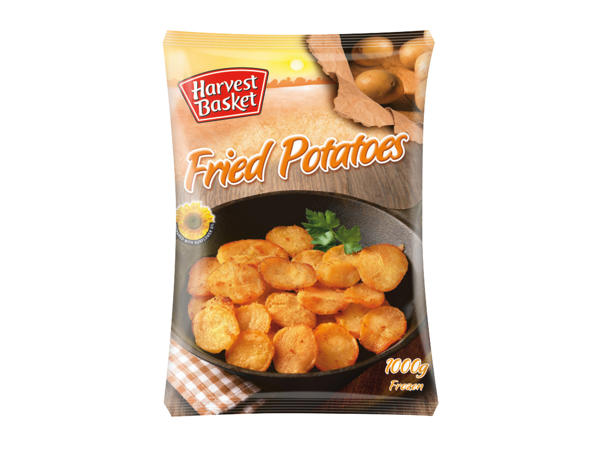 Friterade potatisskivor