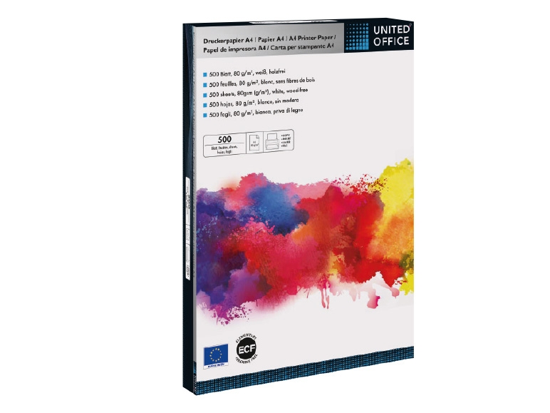United Office A4 Printing & Copy Paper