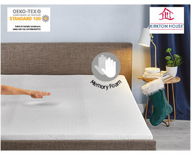 Memory Foam Mattress Topper – Queen Size
