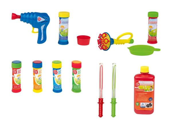 Assortiment d'articles pour bulles de savon