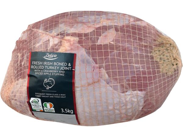 Stuffed Fresh Irish Boned & Rolled Turkey Joint 3.5kg