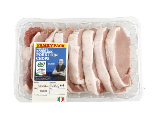 Irish Pork Loin Chops 8 Pack Family