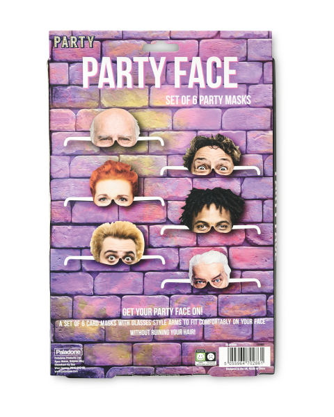 Party Face Party Props