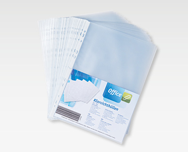 Pochettes transparentes OFFICE