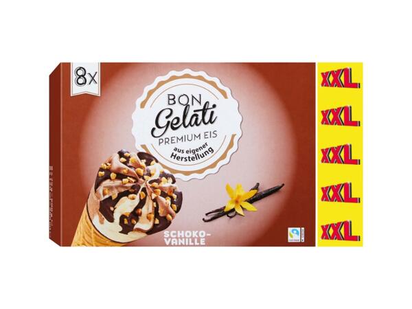 XXL Chocolate & Hazelnut Ice Cream Cones