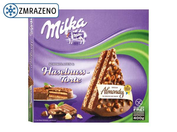 MILKA LÍSKOOŘÍŠKOVÝ DORT