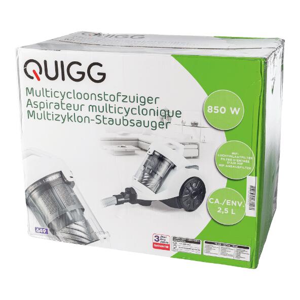 QUIGG(R) 				Aspirateur multi-cyclonique