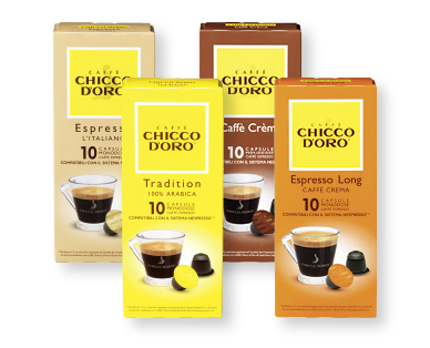 Capsule di caffè compatibili con Nespresso(R) CHICCO D'ORO