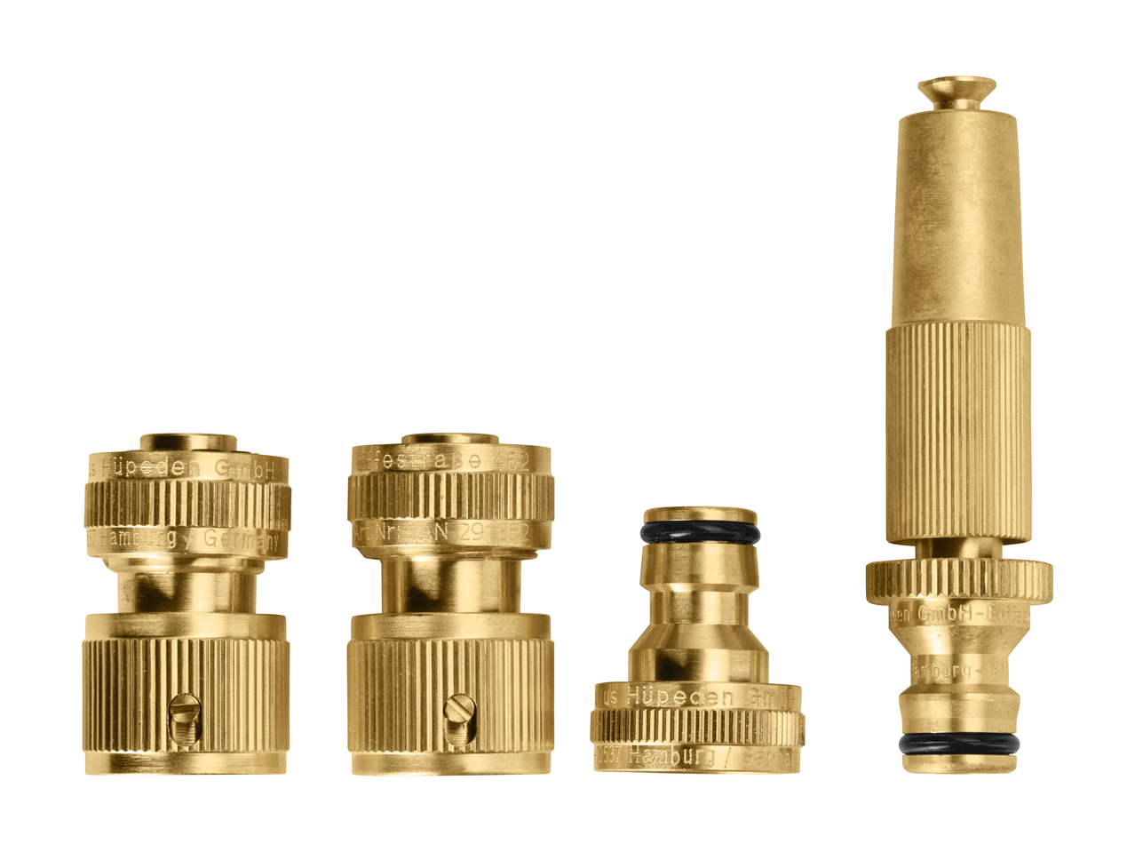 Raccords en laiton, 4 pièces