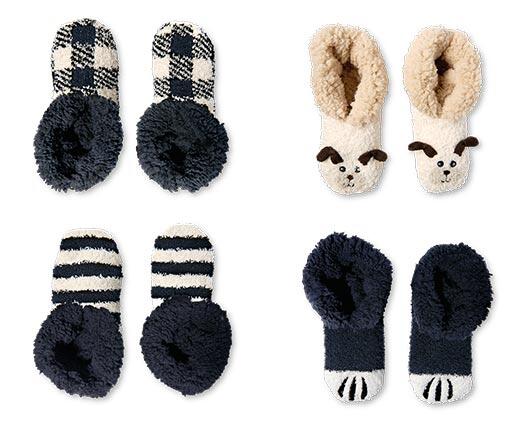 Serra Ladies 2 Pack Slipper Socks