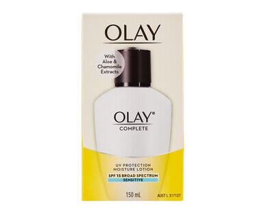 Olay Complete Defence SPF30 75ml or Complete UV Protection Moisture Lotion SPF15 150ml