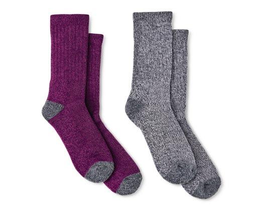 Adventuridge
Men's or Ladies' 2-Pair Thermal Socks