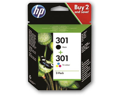 HP Combopack 301 BK/ color N9J72AE